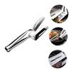 Stainless Steel Steak Tongs, 1 Piece, Lightweight and Heat-Resistant view 3