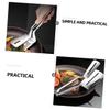 Stainless Steel Steak Tongs, 1 Piece, Lightweight and Heat-Resistant view 4