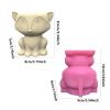 Succulent Silicone Mold – Cute Animal-Shaped Planter view 4