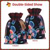 Colorful Jellyfish Christmas Gift Bags with Handles view 3