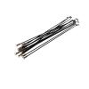 AOCRXL 12G Bicycle Spokes, 304 Stainless Steel, 213 mm, Black, 5-Pack view 1