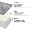Highdi Soft Shaggy Area Rug, Beige, 40 x 60 cm view 2