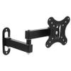 Adjustable Wall Mount for 14–24 in TV Monitors, Black Iron view 1