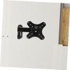 Adjustable Wall Mount for 14–24 in TV Monitors, Black Iron view 3