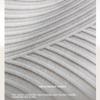 PIZZZENO Washable French-Style Cream Rug, Plush Large Area Rug, 160 x 230 cm view 4