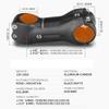 ZHANGSHUMIN Bicycle Stem, 3K Carbon Fiber, 6°/17°, 31.8 mm, 90 mm view 4