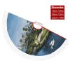 30-Inch Golf Yacht Club Printed Christmas Tree Skirt view 2