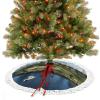 30-Inch Golf Yacht Club Printed Christmas Tree Skirt view 4