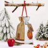 Basketball Court Drawstring Gift Bags, Santa Gift Bags, Bulk Pack view 1