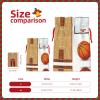 Basketball Court Drawstring Gift Bags, Santa Gift Bags, Bulk Pack view 4