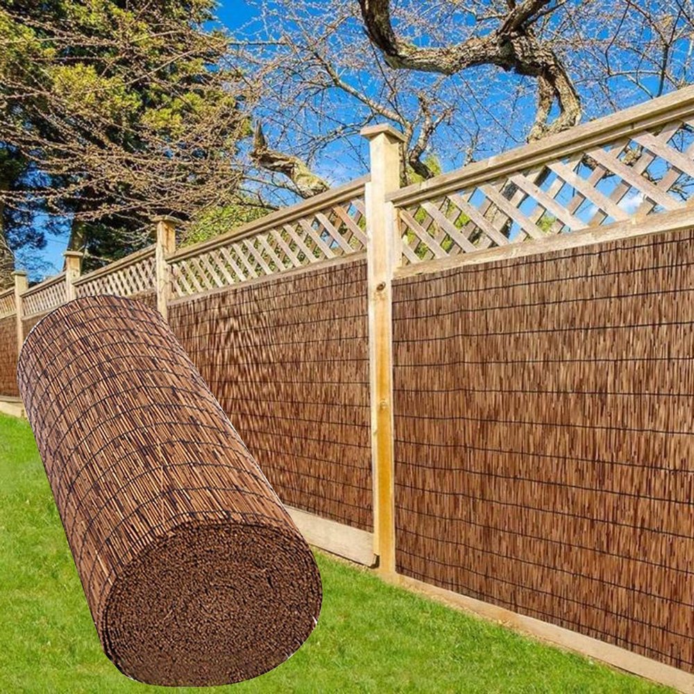 Bamboo Fence for Outdoor Areas, Backyard, Patio Privacy, 1.2 x 4 m