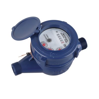 DN15 Plastic Cold Water Meter for Garden and Home