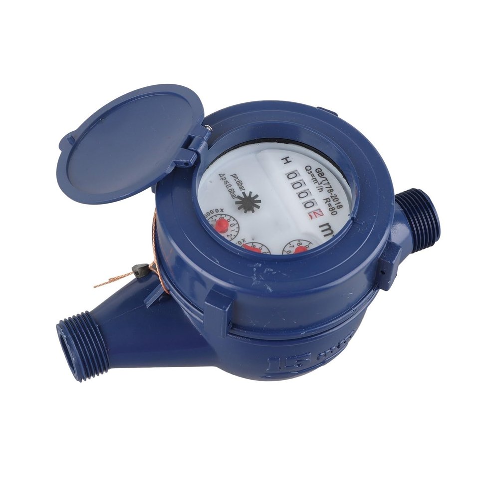 DN15 Plastic Cold Water Meter for Garden and Home