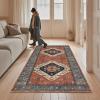 Long Hallway Runner Rug 70 x 230 cm, Non-Slip, Washable Vintage Kitchen Rug view 2