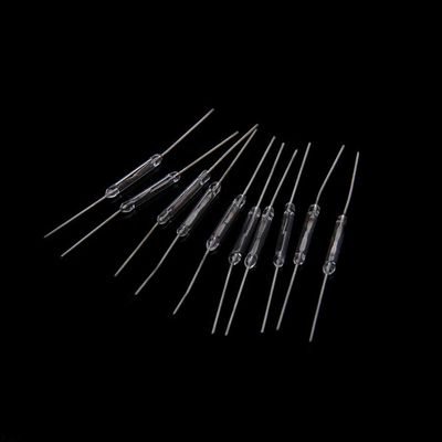 DIIOOMIEEU Magnetic Reed Switches, 14 x 2 mm, Normally Open, 10-Pack