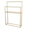 Stable, Non-Slip Two-Tier Hanging Shoe Rack, White, 75 x 20 x 110 cm view 1