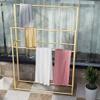 Stable, Non-Slip Two-Tier Hanging Shoe Rack, White, 75 x 20 x 110 cm view 3