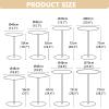 Round Bar Table with Metal Tabletop view 3