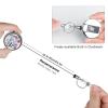 Paris Eiffel Tower Retractable ID Badge Holder, 5.5 x 4 cm view 3