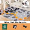Fcenghox Gaming Chair Mat 110 x 130 cm, Scratch-Resistant Floor Protector for Hardwood Floors and Carpets view 3