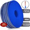 MAS Premium H05 V-K 1 mm Flexible Single-Core Wire, Dark Blue-White, 30 m view 2