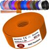 MAS Premium H05 V-K 1 mm Flexible Single-Core Wire, Orange, 60 m view 1