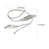 MUSISALY Aluminum Curtain Tiebacks, No-Drill Curtain Holders view 2