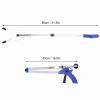 HAOHIZE Grabber Reacher Tool, 31.5-Inch Folding Pickup Tool, Lightweight Litter Grabber for Seniors (Blue Handle) view 2