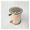 6 in (154 mm) Ferrule, 167 mm Copper Reflux Condenser with 1/2 in Male Thread, 200 mm Length for Homebrewing Beer view 4