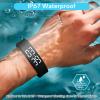 Cncedi Silent Vibrating Alarm Wristband, Waterproof USB-Rechargeable Watch view 4