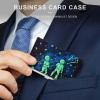 FHECVBN Glow-in-the-Dark Metal Business Card Holder view 3
