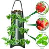 YEZIDE Hanging Planting Bags, Strawberry Planter Bags, 3-Pack view 3