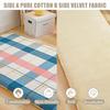 LDLCYCN Reversible Floor Futon Mattress Cover with Zipper, 100 x 190 cm view 2