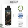 Flying Eagle Print Stainless Steel Sports Water Bottle, 530 ml view 4