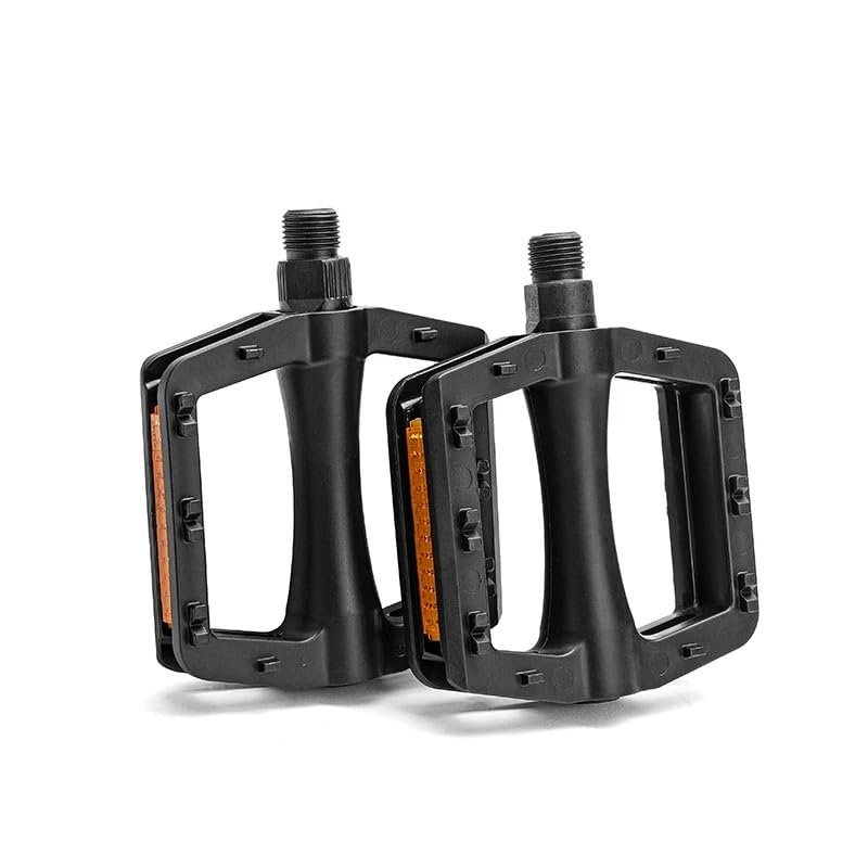 WANGSHAOWEI Sealed DU-Bearing Bike Pedals, Non-Slip Aluminum Platform MTB Pedals