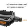 WANGSHAOWEI Sealed DU-Bearing Bike Pedals, Non-Slip Aluminum Platform MTB Pedals view 3