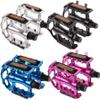 WANGSHAOWEI Mountain Bike Pedals, 9/16-Inch Boron Steel Spindle, Reflector-Compatible, Non-Slip, Lightweight, for Road Bikes, BMX, and MTB (Sliver) view 3