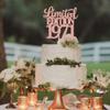 1971 Limited Edition 55th Birthday Glitter Cake Topper, Rose Gold view 4