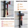 MUTUACTOR Heavy-Duty Magnetic Broom Holders, No-Drill Wall Mount, Pack of 4 view 3