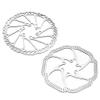DONGLING Bicycle Brake Rotor, Sweep Disc MTB Brake Rotor, 140 mm, 2-Piece Set with 12 Screws view 2