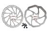 DONGLING Bicycle Brake Rotor, Sweep Disc MTB Brake Rotor, 140 mm, 2-Piece Set with 12 Screws view 3