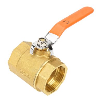 1-Pc. DN32 1 1/4 BSP Brass Ball Valve, 1.6 MPa High Pressure