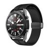Generic Magnetic Silicone Band Compatible with Galaxy Watch Gear S3/3/4/5/6/7/FE/Classic/Pro 40/44 mm and GT 2e/3/4, 20/22 mm (Black, Galaxy 6/6 Classic) view 3