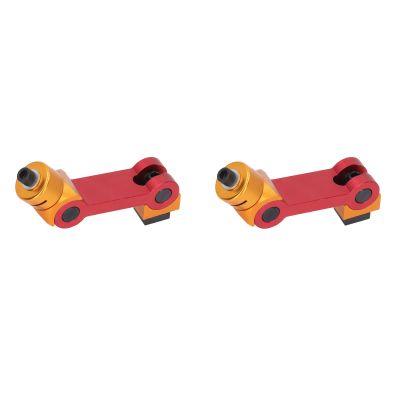 2-Piece CNC Work Stop Locator, Adjustable Carbide Vise Stop
