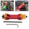 2-Piece CNC Work Stop Locator, Adjustable Carbide Vise Stop view 4