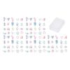 100 Decorative Metal Paper Clips for Office, School, Students, and Gifts view 1
