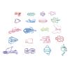 100 Decorative Metal Paper Clips for Office, School, Students, and Gifts view 3
