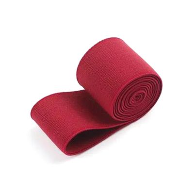 Rodsah 5 m Decorative Elastic Band, 40 mm, Burgundy