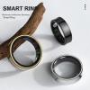 findtime Smart Ring for Men and Women, IP68 Waterproof Fitness Tracker Ring with Step, Calorie, Sleep, Heart Rate and Blood Oxygen Monitoring for Android and iOS view 2