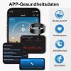 findtime Smart Ring for Men and Women, IP68 Waterproof Fitness Tracker Ring with Step, Calorie, Sleep, Heart Rate and Blood Oxygen Monitoring for Android and iOS view 3